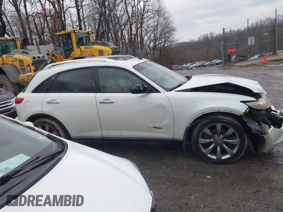 2004 Infiniti FX with VIN JNRBS08W44X402872, listed as a IAAI auction lot 41673657 with 141,060 mi miles and . Bid and sale history available at carsss.com. Image 13.