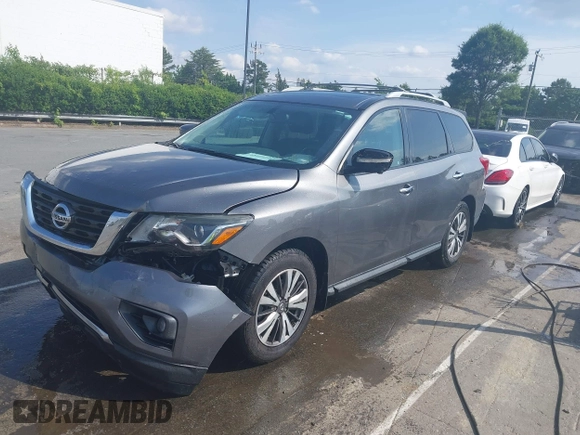 2017 Nissan Pathfinder S with VIN 5N1DR2MN6HC659747, listed as a IAAI auction lot 42275147 with 173,215 mi miles and . Bid and sale history available at DreamBid. Image 20.