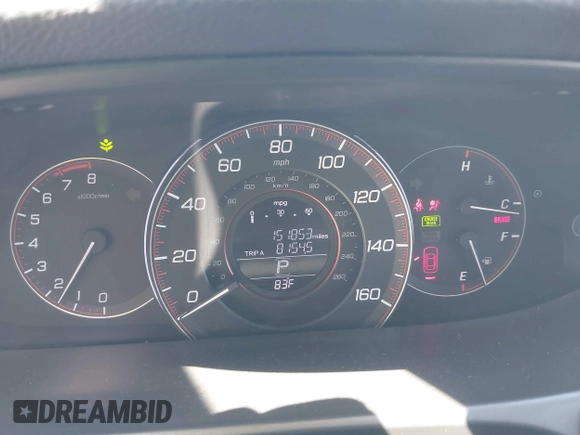 2015 Honda Accord Sport with VIN 1HGCR2F57FA236540, listed as a IAAI auction lot 42191104 with 151,853 mi miles and . Bid and sale history available at DreamBid. Image 7.