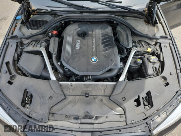 2019 BMW 5 Series 540i xDrive with VIN WBAJE7C53KWD55234, listed as a Copart auction lot 57797475 with 81,844 mi miles and Salvage title. Bid and sale history available at DreamBid. Image 11.