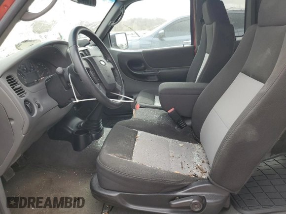 2008 Ford Ranger XLT with VIN 1FTYR44EX8PB08697, listed as a Copart auction lot 49638265 with 38,675 mi miles and Salvage title. Bid and sale history available at DreamBid. Image 7.