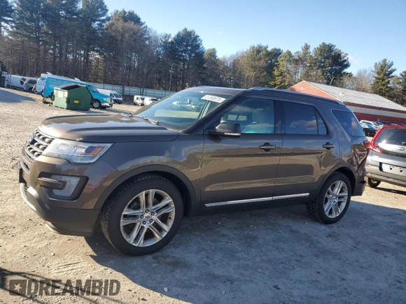 2016 Ford Explorer XLT with VIN 1FM5K8D86GGB76918, listed as a Copart auction lot 41368975 with 115,614 mi miles and Salvage Title. Bid and sale history available at carsss.com. Image 1.