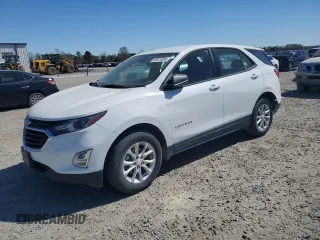 2018 Chevrolet Equinox LS with VIN 2GNAXHEV3J6117008, listed as a Copart auction lot 49619585 with 117,549 mi miles and Salvage Title. Bid and sale history available at DreamBid. Image 1.