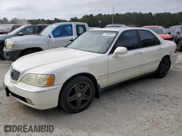2001 Acura RL with VIN JH4KA96691C000647, listed as a Copart auction lot 77895954 with 225,386 mi miles and Salvage Title. Bid and sale history available at carsss.com. Image 1.