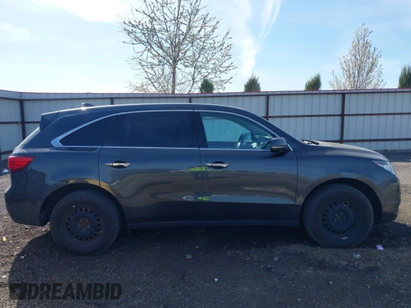 2014 Acura MDX Tech Pkg with VIN 5FRYD4H4XEB021743, listed as a IAAI auction lot 42034827 with 249,440 mi miles. Bid and sale history available at carsss.com. Image 14.