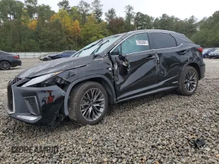 2020 Lexus RX with VIN 2T2YGMDA4LC052360, listed as a Copart auction lot 79553894 with 56,275 mi miles and Salvage Title. Bid and sale history available at carsss.com. Image 1.