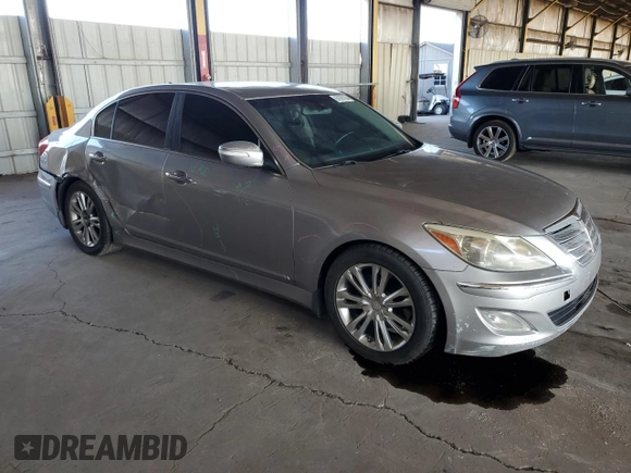 2013 Hyundai Genesis 3.8L with VIN KMHGC4DD2DU226061, listed as a Copart auction lot 67978194 with 171,118 mi miles and Salvage Title. Bid and sale history available at carsss.com. Image 4.