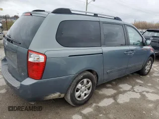 2008 Kia Sedona EX with VIN KNDMB233286246361, listed as a Copart auction lot 80190154 with 191,092 mi miles and Salvage Title. Bid and sale history available at carsss.com. Image 3.