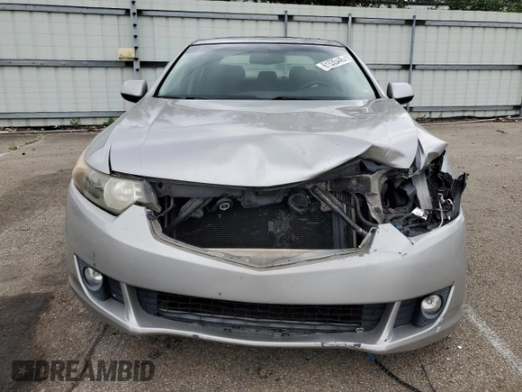 2009 Acura TSX with VIN JH4CU26689C025697, listed as a Copart auction lot 61535445 with 211,074 mi miles and Salvage title. Bid and sale history available at DreamBid. Image 5.