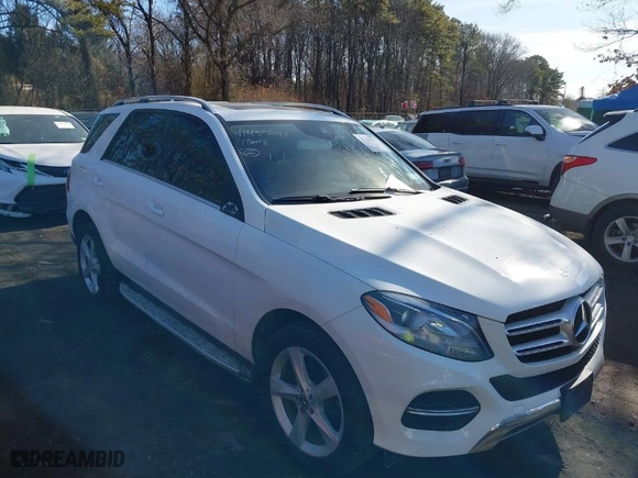 2017 Mercedes-Benz GLE with VIN 4JGDA5HB3HA949075, listed as a IAAI auction lot 41455093 with NaN miles. Bid and sale history available at carsss.com. Image 13.