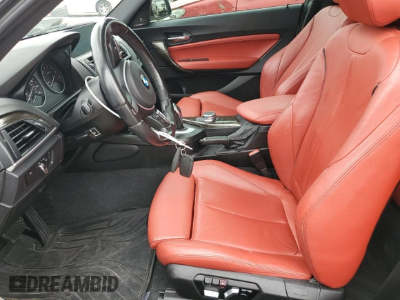 2017 BMW 2 Series 230i xDrive with VIN WBA2H9C39HV642448, listed as a Copart auction lot 66346424 with 79,097 mi miles and Salvage Title. Bid and sale history available at carsss.com. Image 7.