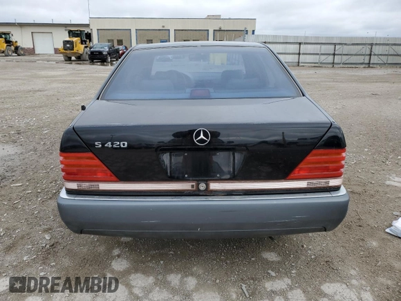 1994 Mercedes-Benz S with VIN WDBGA43E2RA161224, listed as a Copart auction lot 51299945 with 114,117 mi miles and Clean Title. Bid and sale history available at DreamBid. Image 6.
