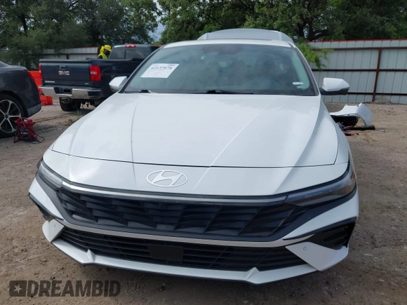 2024 Hyundai Elantra Limited with VIN KMHLP4DG5RU703294, listed as a IAAI auction lot 42137078 with 24,013 mi miles and . Bid and sale history available at DreamBid. Image 13.