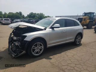 2014 Audi Q5 Premium Plus with VIN WA1LFAFP5EA014039, listed as a Copart auction lot 58669305 with Not provided miles and Salvage title. Bid and sale history available at DreamBid. Image 1.