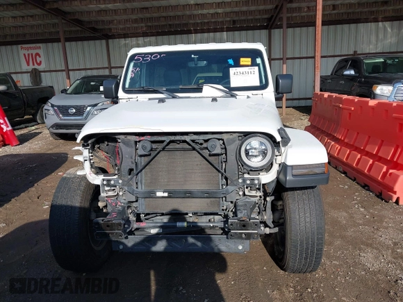 2018 Jeep Wrangler Unlimited Sahara z VIN 1C4HJXEG0JW321355, wystawiony jako IAAI lot #42343112 z przebiegiem 102 457 mil mil oraz . Historia ofert i sprzedaży dostępna na DreamBid. Obrazek 13.