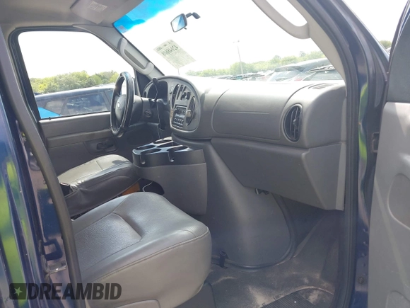 2008 Ford Econoline Cargo Commercial with VIN 1FTNE24W18DB29886, listed as a IAAI auction lot 42048608 with 101,666 mi miles and . Bid and sale history available at carsss.com. Image 5.