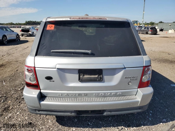 2009 Land Rover Range Rover Sport HSE with VIN SALSF25499A209493, listed as a Copart auction lot 87356054 with 100,449 mi miles and Clean Title. Bid and sale history available at carsss.com. Image 6.