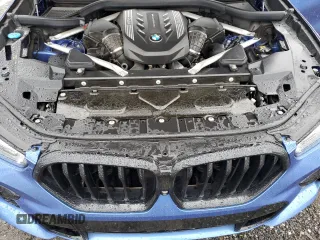 2020 BMW X6 M50i with VIN 5UXCY8C07L9B45473, listed as a Copart auction lot 73403164 with 0 mi miles and Salvage Title. Bid and sale history available at carsss.com. Image 13.