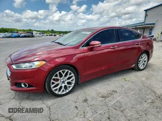 2014 Ford Fusion Titanium with VIN 3FA6P0K97ER288372, listed as a Copart auction lot 65027215 with 137,022 mi miles and Clean title. Bid and sale history available at DreamBid. Image 1.