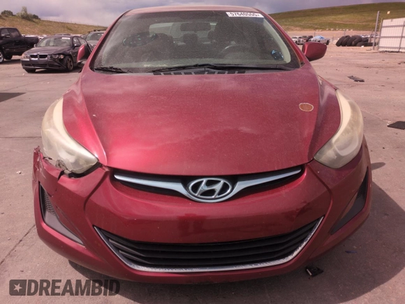 2016 Hyundai Elantra SE z VIN 5NPDH4AE2GH693131, wystawiony jako Copart lot #57640555 z przebiegiem 123 409 mil mil oraz Szkoda całkowita • Salvage title. Historia ofert i sprzedaży dostępna na DreamBid. Obrazek 5.