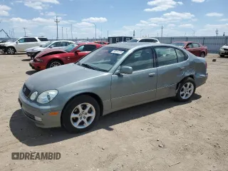 2003 Lexus GS 300 z VIN JT8BD69S130187725, wystawiony jako Copart lot #56814215 z przebiegiem 128 425 mil mil oraz Szkody całkowita. Historia ofert i sprzedaży dostępna na DreamBid. Obrazek 1.