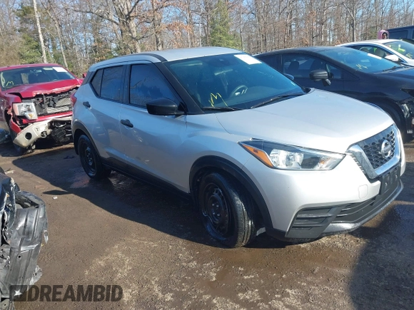 2020 Nissan Kicks S with VIN 3N1CP5BV8LL534047, listed as a IAAI auction lot 41155052 with 67,046 mi miles and . Bid and sale history available at carsss.com. Image 1.