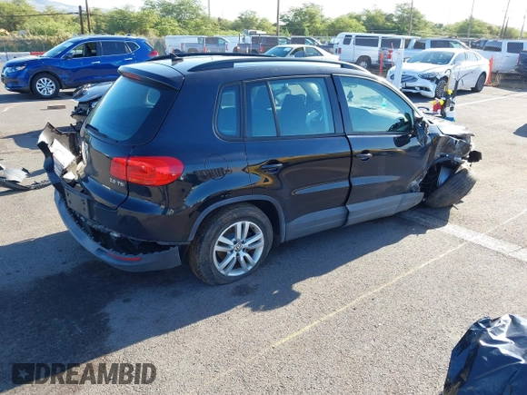 2015 Volkswagen Tiguan S z VIN WVGAV7AX8FW615777, wystawiony jako IAAI lot #42165193 z przebiegiem Nie podano mil oraz . Historia ofert i sprzedaży dostępna na DreamBid. Obrazek 4.