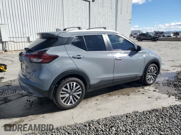 2023 Nissan Kicks SV with VIN 3N1CP5CV1PL477954, listed as a Copart auction lot 78656154 with 65,791 mi miles and Salvage Title. Bid and sale history available at carsss.com. Image 3.