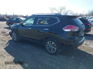 2015 Nissan Rogue SV with VIN 5N1AT2MV0FC816979, listed as a IAAI auction lot 41787430 with 156,911 mi miles and . Bid and sale history available at carsss.com. Image 3.