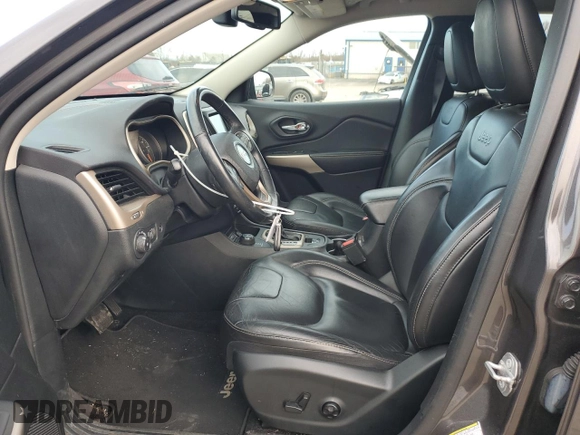 2018 Jeep Cherokee Limited with VIN 1C4PJMDX9JD546056, listed as a Copart auction lot 49957385 with 70,736 mi miles and Salvage Title. Bid and sale history available at carsss.com. Image 7.