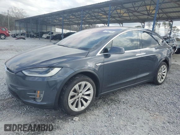 2016 Tesla Model X 70D with VIN 5YJXCBE21GF004162, listed as a Copart auction lot 47462715 with 88,593 mi miles and Salvage Title. Bid and sale history available at carsss.com. Image 1.