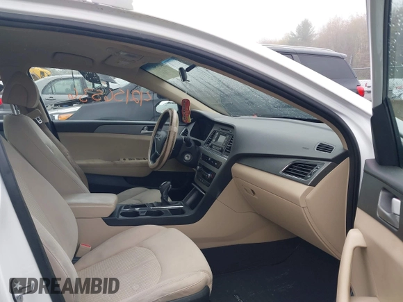 2015 Hyundai Sonata 2.4L SE with VIN 5NPE24AF6FH015561, listed as a IAAI auction lot 42156536 with 205,830 mi miles. Bid and sale history available at carsss.com. Image 5.