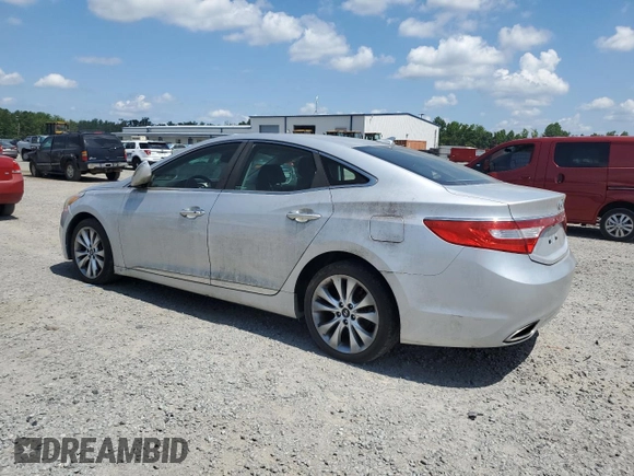 2014 Hyundai Azera with VIN KMHFG4JG2EA352390, listed as a Copart auction lot 63272665 with 158,667 mi miles and Clean title. Bid and sale history available at DreamBid. Image 2.
