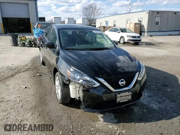 2019 Nissan Sentra SV with VIN 3N1AB7AP5KY438110, listed as a Copart auction lot 50462135 with 47,268 mi miles and Salvage Title. Bid and sale history available at carsss.com. Image 13.