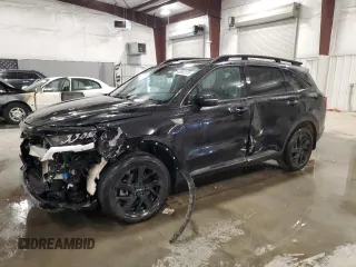 2022 Kia Sorento X-Line S with VIN 5XYRLDLC7NG117023, listed as a Copart auction lot 48882575 with 83,956 mi miles and Salvage Title. Bid and sale history available at carsss.com. Image 1.