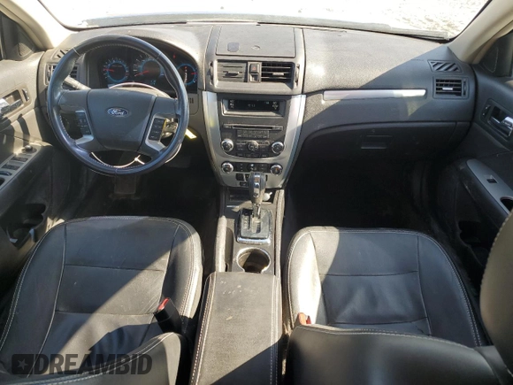 2012 Ford Fusion SEL with VIN 3FAHP0JA8CR293890, listed as a Copart auction lot 48590135 with 185,070 mi miles and Salvage Title. Bid and sale history available at carsss.com. Image 8.