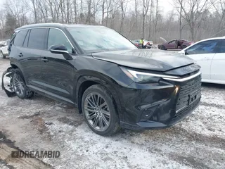 2024 Lexus TX 350 z VIN 5TDAAAB66RS011412, wystawiony jako IAAI lot #41354820 z przebiegiem 1 682 mil mil oraz . Historia ofert i sprzedaży dostępna na DreamBid. Obrazek 1.
