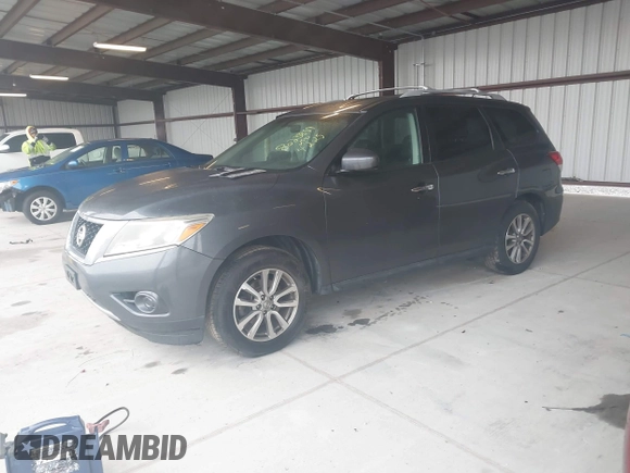 2013 Nissan Pathfinder SL with VIN 5N1AR2MM2DC608721, listed as a IAAI auction lot 42005519 with 141,748 mi miles and . Bid and sale history available at DreamBid. Image 2.