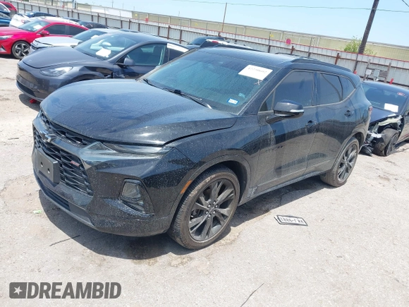2019 Chevrolet Blazer RS z VIN 3GNKBERS6KS663807, wystawiony jako IAAI lot #42230602 z przebiegiem 67 408 mil mil oraz . Historia ofert i sprzedaży dostępna na DreamBid. Obrazek 17.