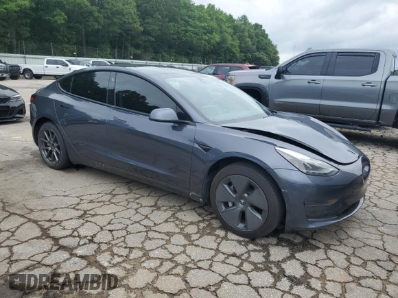 2023 Tesla Model 3 с VIN 5YJ3E1EA3PF395258, выставлен на аукционе Copart как лот 58816165 с пробегом 20 554 миль миль и Списание • Salvage title. История ставок и продаж доступна на DreamBid. Изображение 4.