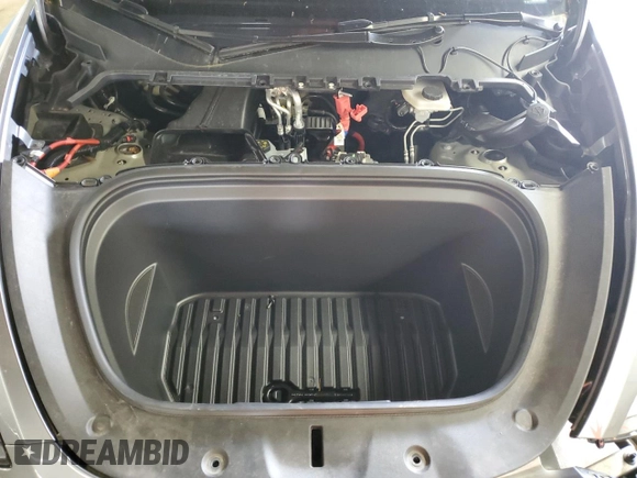 2024 Tesla Model Y Long Range with VIN 7SAYGDEE2RA299824, listed as a Copart auction lot 56040835 with 16,534 mi miles and Salvage title. Bid and sale history available at DreamBid. Image 12.