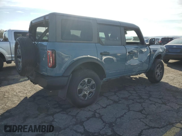 2021 Ford Bronco with VIN 1FMEE5BP8MLA68271, listed as a Copart auction lot 82546164 with 36,942 mi miles and Salvage Title. Bid and sale history available at carsss.com. Image 3.