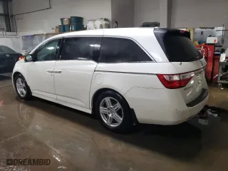 2013 Honda Odyssey Touring with VIN 5FNRL5H91DB049407, listed as a Copart auction lot 45710665 with 223,583 mi miles and Salvage Title. Bid and sale history available at carsss.com. Image 2.