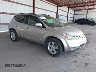 2003 Nissan Murano SE z VIN JN8AZ08W83W209303, wystawiony jako IAAI lot #42114211 z przebiegiem 135 038 mil mil oraz . Historia ofert i sprzedaży dostępna na DreamBid. Obrazek 1.
