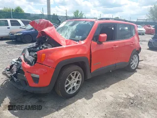 2020 Jeep Renegade Altitude z VIN ZACNJABB6LPL11581, wystawiony jako IAAI lot #42225447 z przebiegiem Nie podano mil oraz . Historia ofert i sprzedaży dostępna na DreamBid. Obrazek 2.
