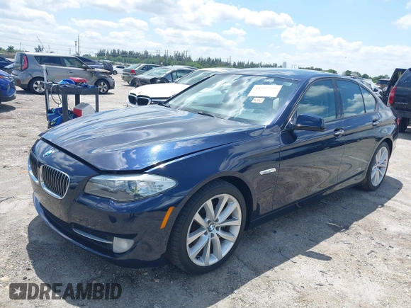 2011 BMW 5 Series 535i with VIN WBAFR7C55BC800095, listed as a IAAI auction lot 41997799 with 106,352 mi miles and . Bid and sale history available at carsss.com. Image 17.
