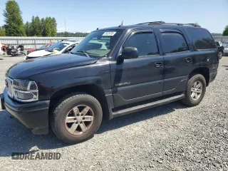 2005 GMC Yukon Denali z VIN 1GKEK63U15J199048, wystawiony jako Copart lot #59539705 z przebiegiem 211 148 mil mil oraz Szkoda całkowita • Salvage title. Historia ofert i sprzedaży dostępna na DreamBid. Obrazek 1.