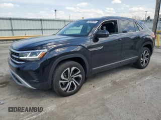 2022 Volkswagen Atlas SEL with VIN 1V2BE2CA4NC206923, listed as a Copart auction lot 54386495 with 73,133 mi miles and Salvage title. Bid and sale history available at DreamBid. Image 1.