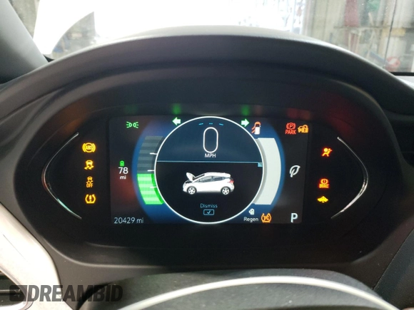 2019 Chevrolet Bolt EV Premier z VIN 1G1FZ6S0XK4138438, wystawiony jako Copart lot #87382374 z przebiegiem 20 429 mil mil oraz Szkoda całkowita • Salvage title. Historia ofert i sprzedaży dostępna na DreamBid. Obrazek 9.