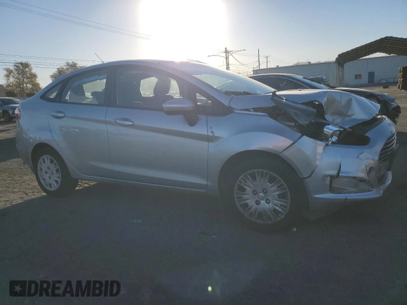 2015 Ford Fiesta S with VIN 3FADP4AJ1FM221551, listed as a Copart auction lot 83431834 with 62,461 mi miles and Salvage title. Bid and sale history available at DreamBid. Image 4.